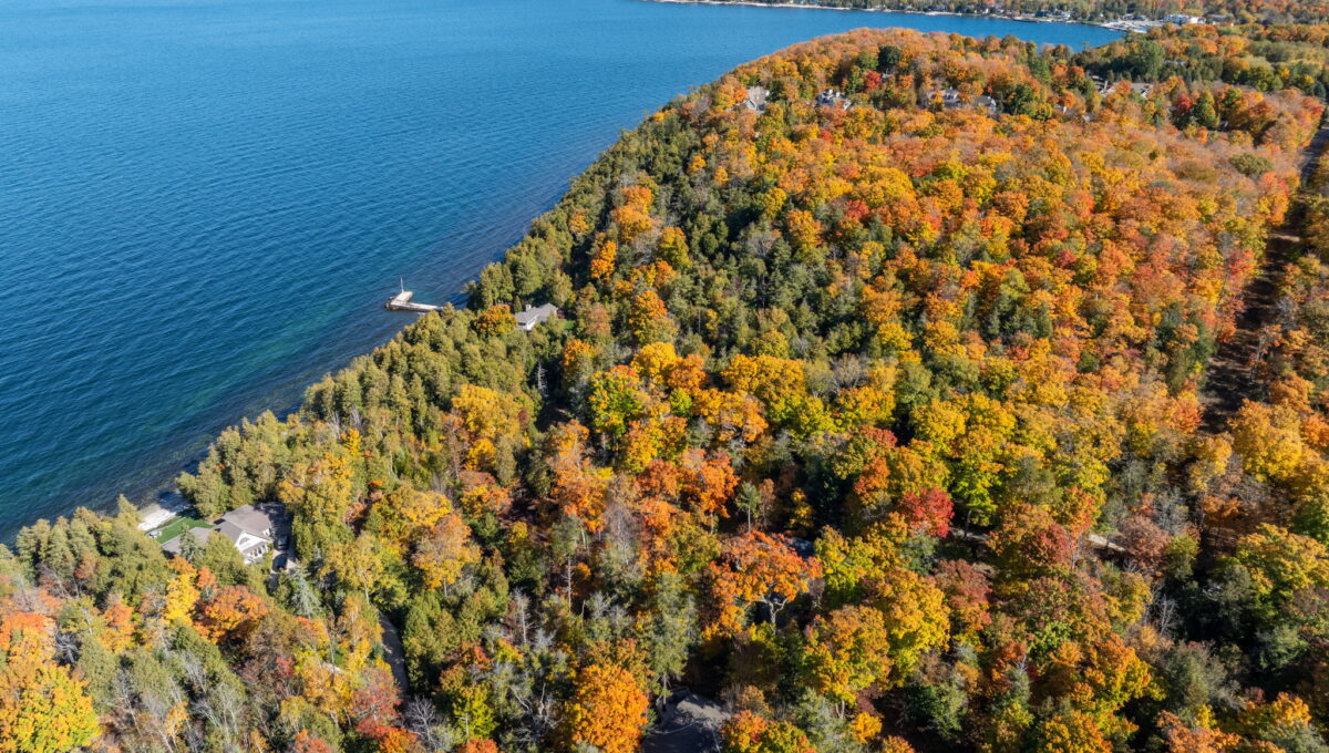 10682 Forest Lane Sister Bay Fall Exterior-14